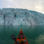 Glacial wall at Styggevatnet